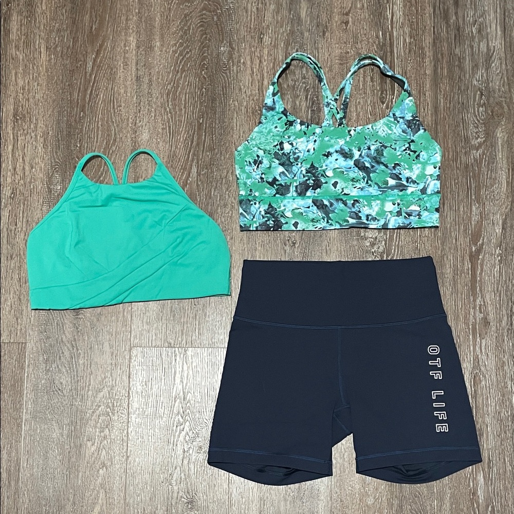 Like New Lululemon Matching Workout Bundle. Size 10